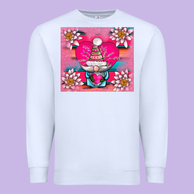 V.d Gnome And Lotus Tumbler Premium Sweatshirt Designed By Adodesignshop