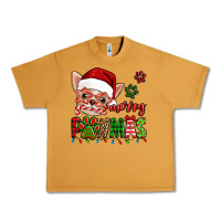 Peanut Butter merry pawmas christmas chihuahua Urban Heavy Tee - Jasminsmagicworld