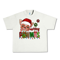 Merry Pawmas Christmas Chihuahua Urban Heavy Tee | Teevron