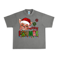 Tornado merry pawmas christmas chihuahua Urban Heavy Tee - Jasminsmagicworld
