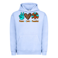 Pigment Grape Ice peace love thankful Urban Hoodie - JahusDesignShop