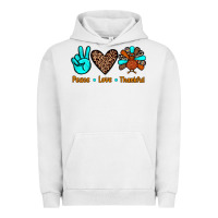 Pigment Lunar Rock peace love thankful Urban Hoodie - JahusDesignShop