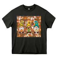 Asphalt Fall gnomes Heavy Core Tee - NancyCooperArtShop