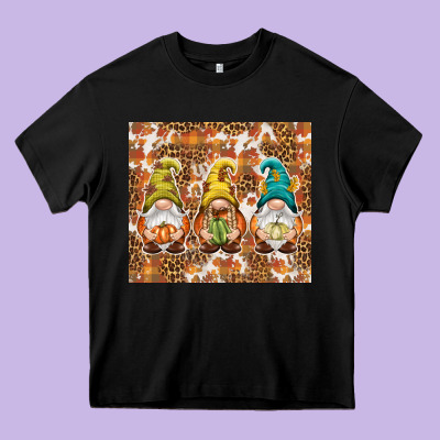 Fall Gnomes Heavy Core Tee Designed By Nancycooperartshop