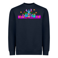 Navy stitch ohana Heavyweight Sweatshirt - AdoDesignShop