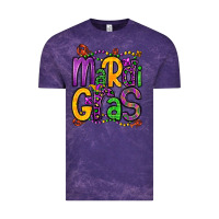 Cloud Purple mardi gras Vintage Tee - OliviaCreatesArt