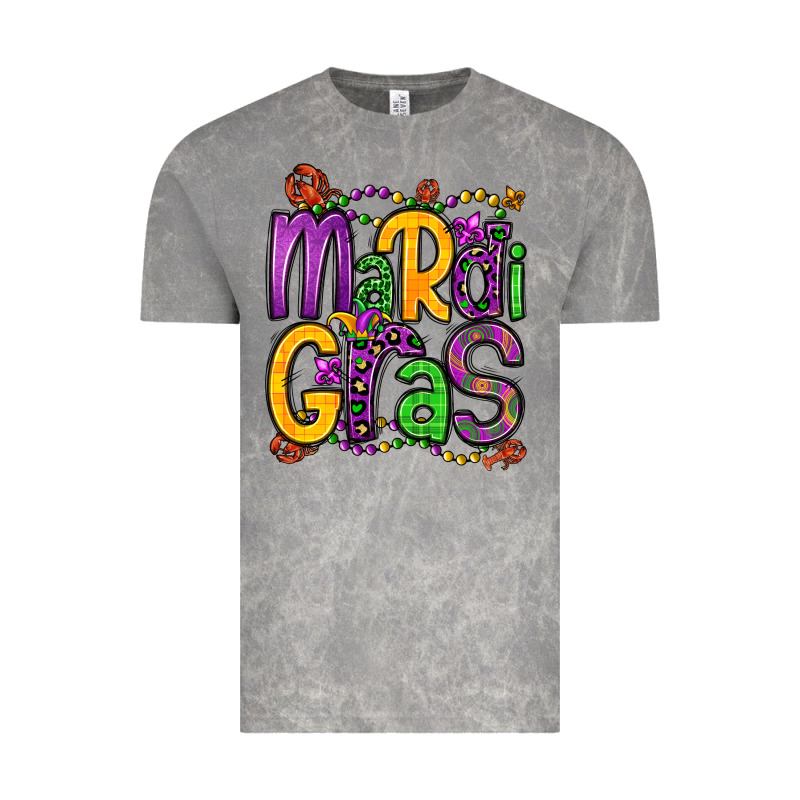 Mardi Gras Vintage Tee by OliviaCreatesArt | Teevron