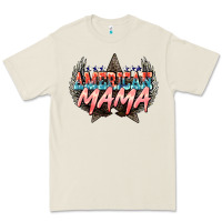 Bone American mama Mother's Day Premium Tee - HowdyJamesFarm