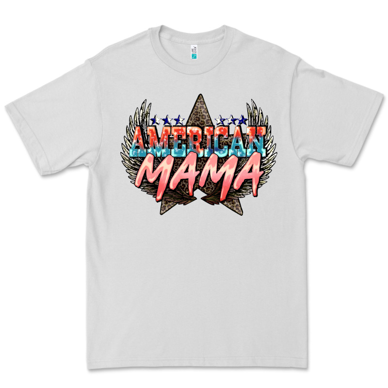 American Mama Mother's Day Premium Tee by HowdyJamesFarm | Teevron