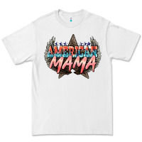 White American mama Mother's Day Premium Tee - HowdyJamesFarm