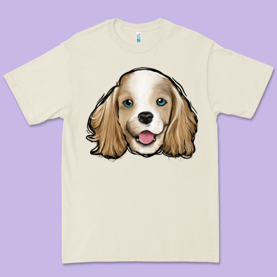 Cocker Spaniel Premium Tee Designed By Jasminsmagicworld