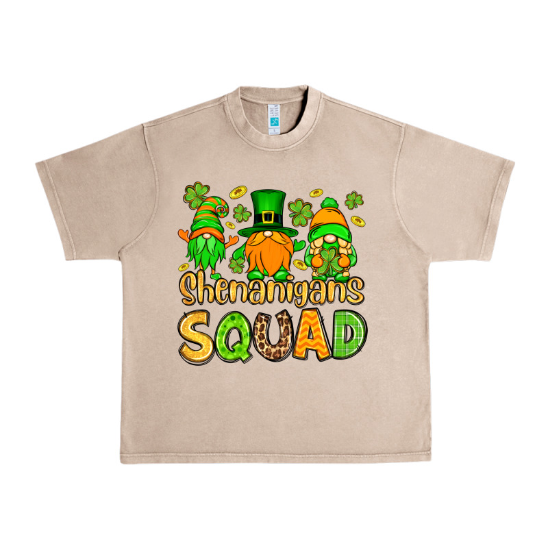 St. Patrick's Shenanigans Squad Gnomies Urban Heavy Tee by OliviaCreatesArt | Teevron