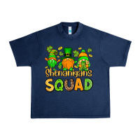 Navy St. Patrick's Shenanigans squad gnomies Urban Heavy Tee - OliviaCreatesArt