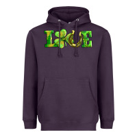 Love With Horseshoe Heavyweight Hoodie | Teevron