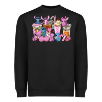 Black stitch and lilo pink christmas coffee cups Heavyweight Sweatshirt - AdoDesignShop