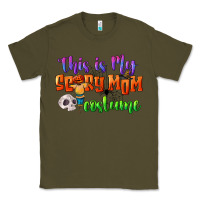 Army Green this is my scary mom costume Classic Tee - CowGirlArtShop
