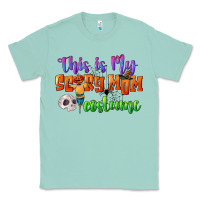 Seafoam this is my scary mom costume Classic Tee - CowGirlArtShop