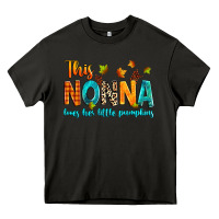 Asphalt This nonna loves her little pumpkins Heavy Core Tee - texasbilliewilder