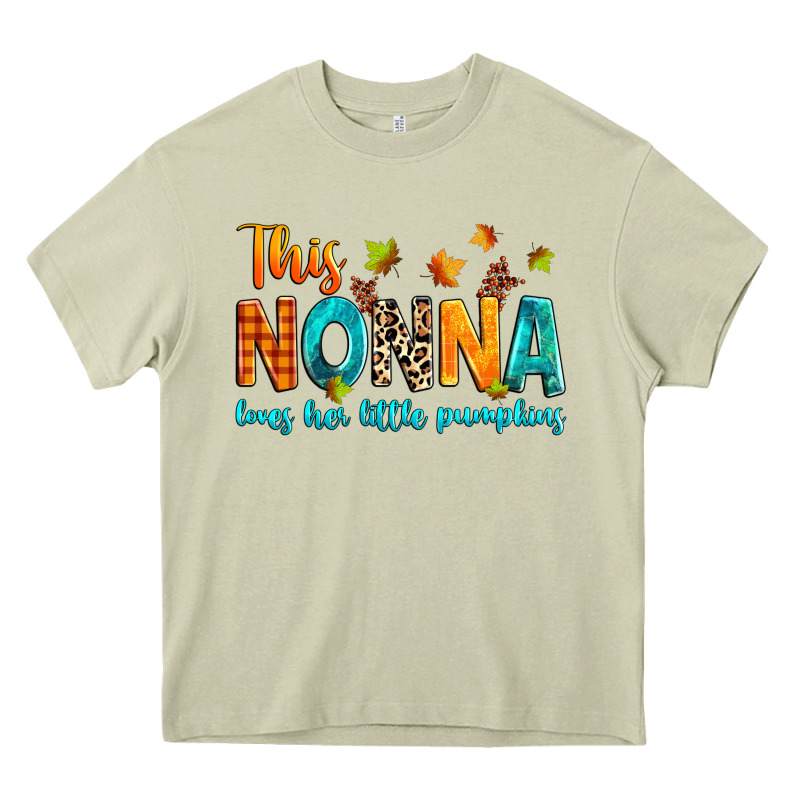 This Nonna Loves Her Little Pumpkins Heavy Core Tee by texasbilliewilder | Teevron