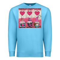 Ocean Blue v.d 3 gnomes and hearts Premium Sweatshirt - AdoDesignShop