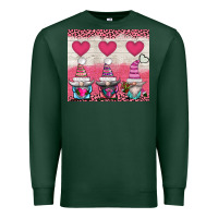 Sports Green v.d 3 gnomes and hearts Premium Sweatshirt - AdoDesignShop