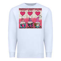 White v.d 3 gnomes and hearts Premium Sweatshirt - AdoDesignShop
