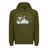 Army Green midnight margaritas Premium Hoodie - SublimationCraftShop