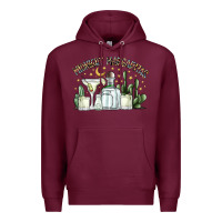Burgundy midnight margaritas Premium Hoodie - SublimationCraftShop