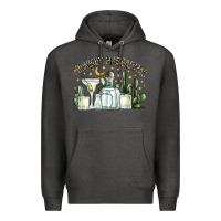 Charcoal Heather midnight margaritas Premium Hoodie - SublimationCraftShop