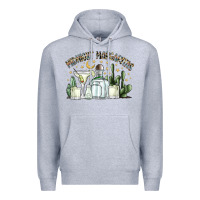 Heather Grey midnight margaritas Premium Hoodie - SublimationCraftShop