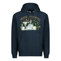 Navy midnight margaritas Premium Hoodie - SublimationCraftShop