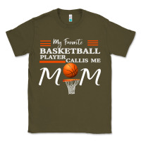 Army Green My Favorite Basketball Player Calls Me Mom Classic Tee - Bettercallsaul