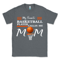 Charcoal Heather My Favorite Basketball Player Calls Me Mom Classic Tee - Bettercallsaul