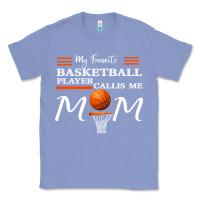 Colony Blue My Favorite Basketball Player Calls Me Mom Classic Tee - Bettercallsaul