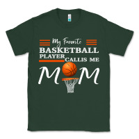 Sports Green My Favorite Basketball Player Calls Me Mom Classic Tee - Bettercallsaul