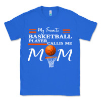 True Royal My Favorite Basketball Player Calls Me Mom Classic Tee - Bettercallsaul