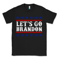 Black Let's Go Brandon Classic Tee - Jasminsmagicworld