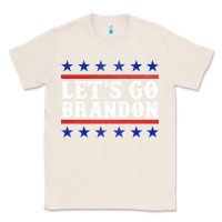 Natural Let's Go Brandon Classic Tee - Jasminsmagicworld