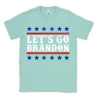 Seafoam Let's Go Brandon Classic Tee - Jasminsmagicworld