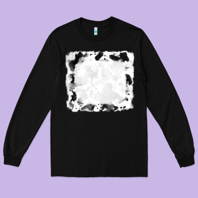 Cowhide Frames Background Long Sleeve Tee Designed By Ranaportraitstore
