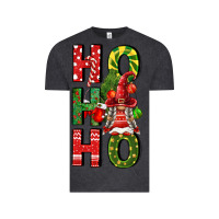 Vintage Black ho ho ho gnomes fa Vintage Tee - FaDigitalArtStudio