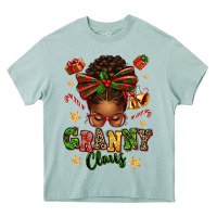 Arona granny claus afro messy bun Heavy Core Tee - texasbilliewilder