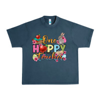Midnight Navy Easter Day One hoppy Teacher Urban Heavy Tee - OliviaCreatesArt
