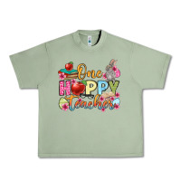 Oil Green Easter Day One hoppy Teacher Urban Heavy Tee - OliviaCreatesArt