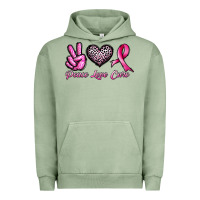 Pigment Oil Green peace love cure Urban Hoodie - JahusDesignShop