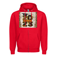 Red 2023 senior Zipper Hoodie - AdoDesignShop