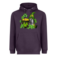 Plum st patricks gnome and pot of gold Heavyweight Hoodie - AdoDesignShop