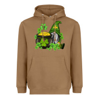 Toasted Coconut st patricks gnome and pot of gold Heavyweight Hoodie - AdoDesignShop