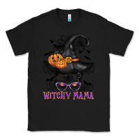 Black witchy mama messy bun Classic Tee - CowGirlArtShop