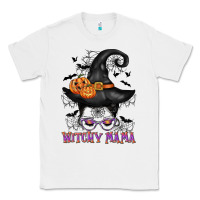 White witchy mama messy bun Classic Tee - CowGirlArtShop